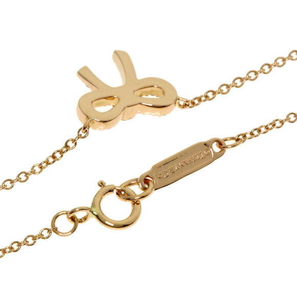 TIFFANY 18k Pink Diamond Necklace - Picture 2 of 7